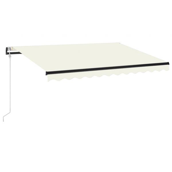 Markise Automatisch Einziehbar 350x250 cm Creme