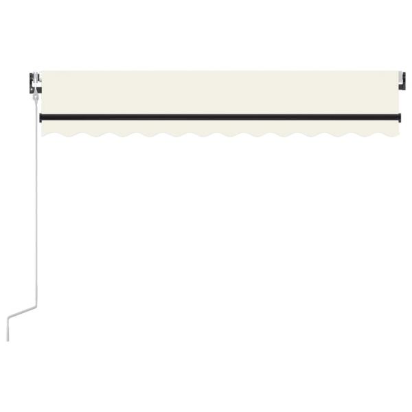 Markise Automatisch Einziehbar 350x250 cm Creme