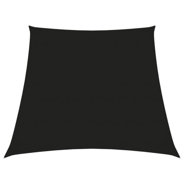 ARDEBO.de - Sonnensegel Oxford-Gewebe Trapezförmig 3/5x4 m Schwarz