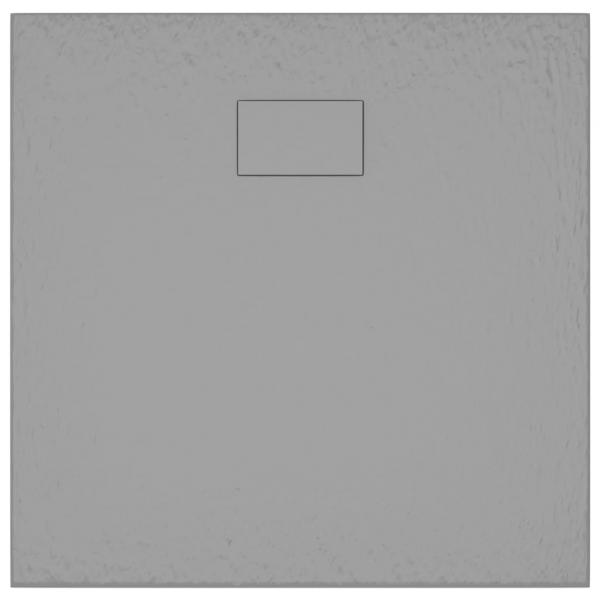 Duschwanne SMC Grau 90x80 cm