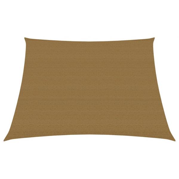 ARDEBO.de - Sonnensegel 160 g/m² Taupe 3/4x2 m HDPE