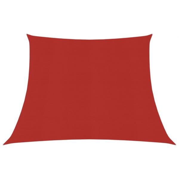 ARDEBO.de - Sonnensegel 160 g/m² Rot 3/4x2 m HDPE