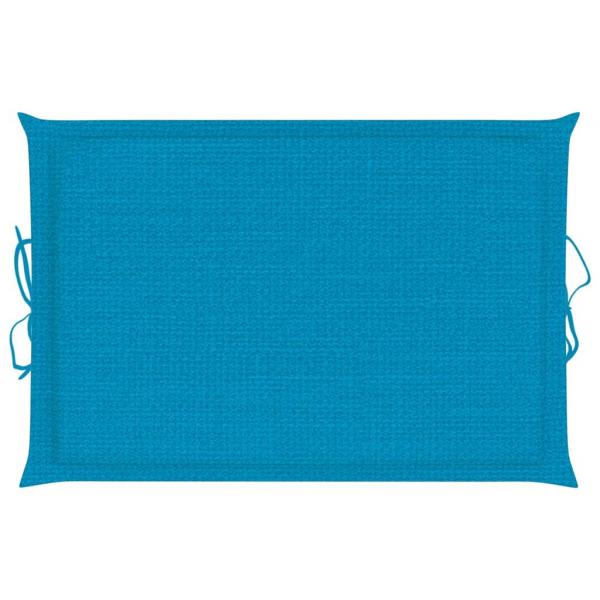 Sonnenliegen-Auflage Blau 186x58x3 cm Oxford-Gewebe