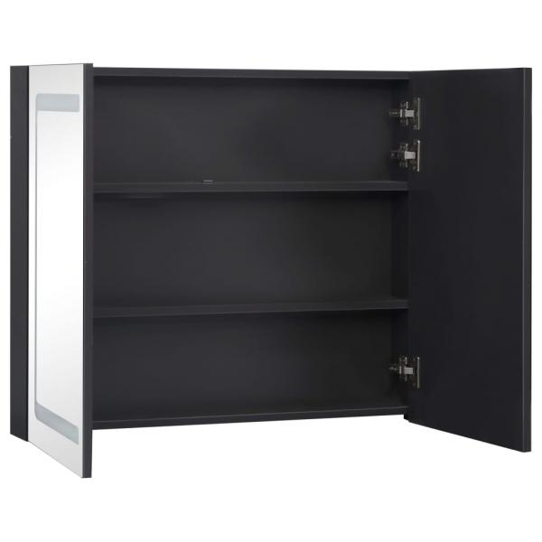 LED-Spiegelschrank fürs Bad 80x12,2x68 cm