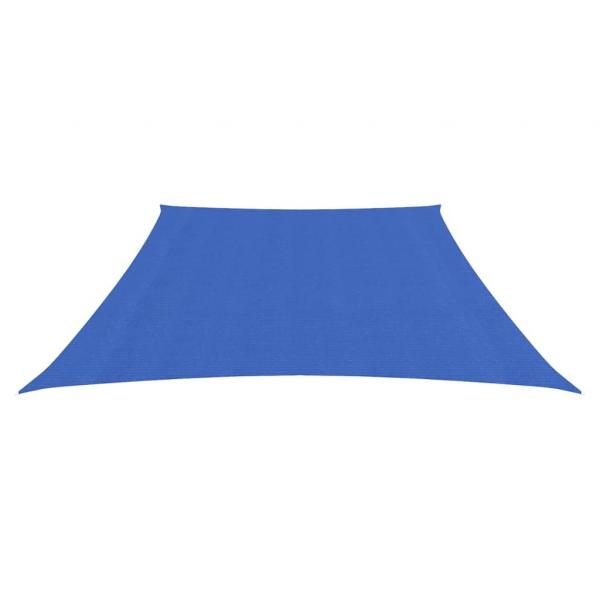 Sonnensegel 160 g/m² Blau 3/4x2 m HDPE