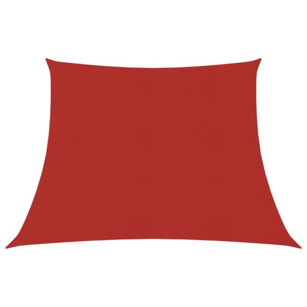 ARDEBO.de - Sonnensegel 160 g/m² Rot 4/5x3 m HDPE