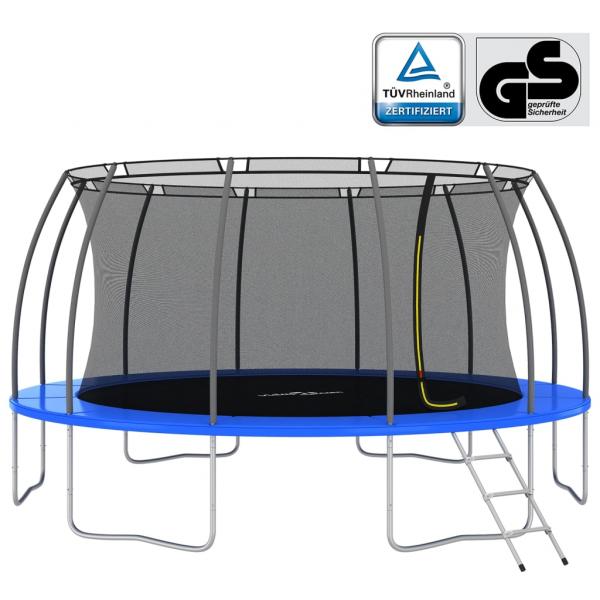 ARDEBO.de - Trampolin-Set Rund 488x90 cm 150 kg