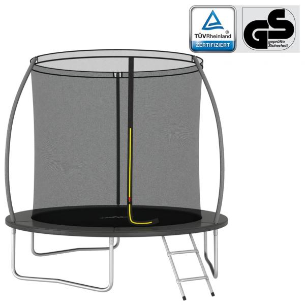 ARDEBO.de - Trampolin-Set Rund 244×55 cm 100 kg