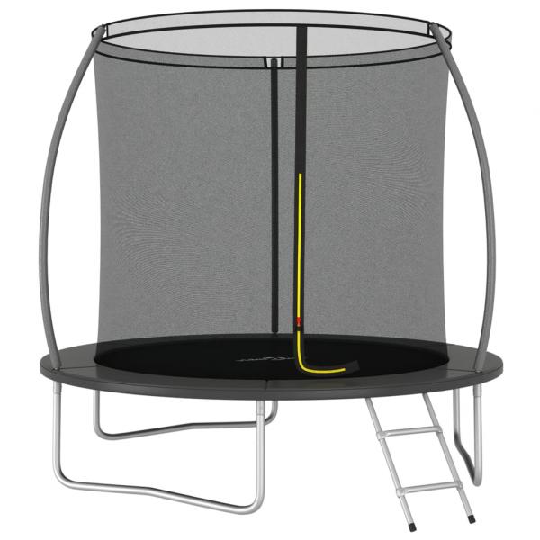 Trampolin-Set Rund 244×55 cm 100 kg