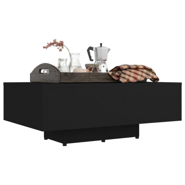 Couchtisch Schwarz 85x55x31 cm Holzwerkstoff