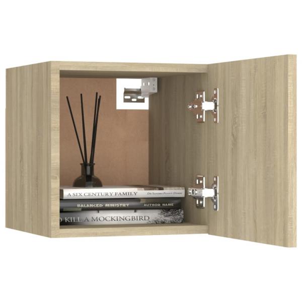 TV-Wandschrank Sonoma-Eiche 30,5x30x30 cm