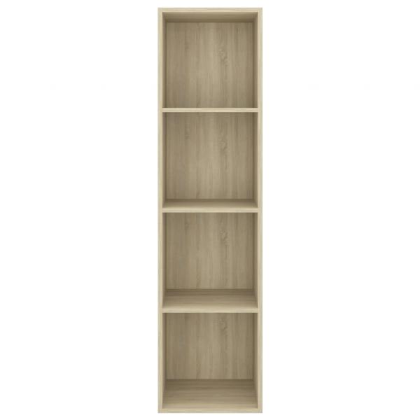 TV-Wandschrank Sonoma-Eiche 37x37x142,5 cm Holzwerkstoff