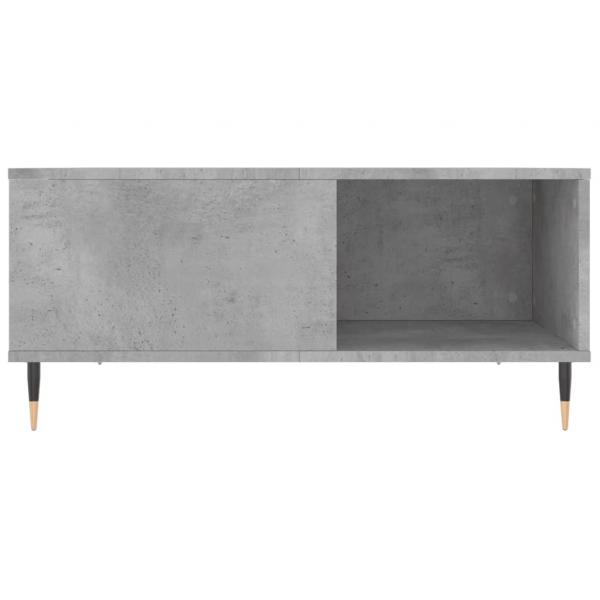 Couchtisch Betongrau 80x80x36,5 cm Holzwerkstoff