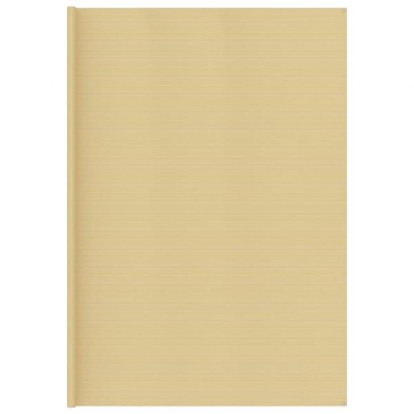 ARDEBO.de - Zeltteppich 400x400 cm Beige