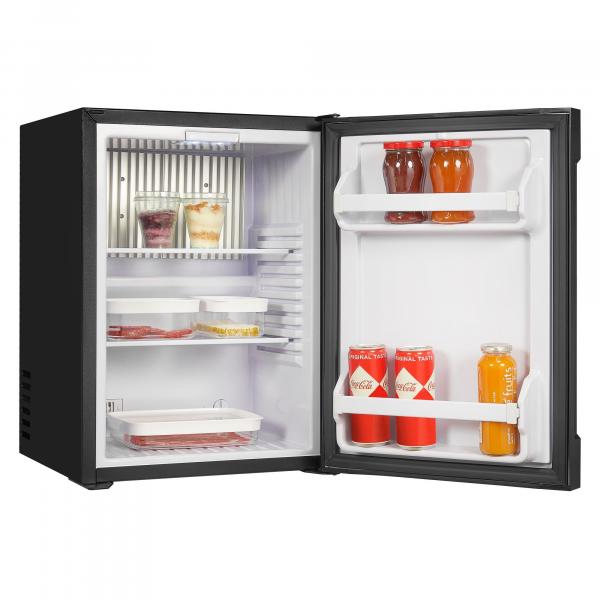 Exquisit FA40-270G Kühlschrank, 34 L, Thermoelektrische Kühlung, schwarz