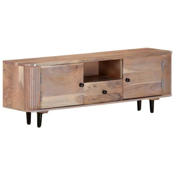 TV-Schrank 118x30x40 cm Massivholz Akazie