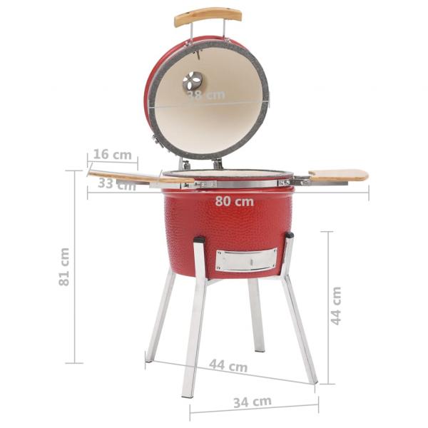 Kamado-Grill und Smoker Keramik 81 cm