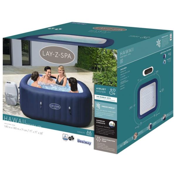 Bestway Lay-Z-Spa Whirlpool Hawaii AirJet Aufblasbar