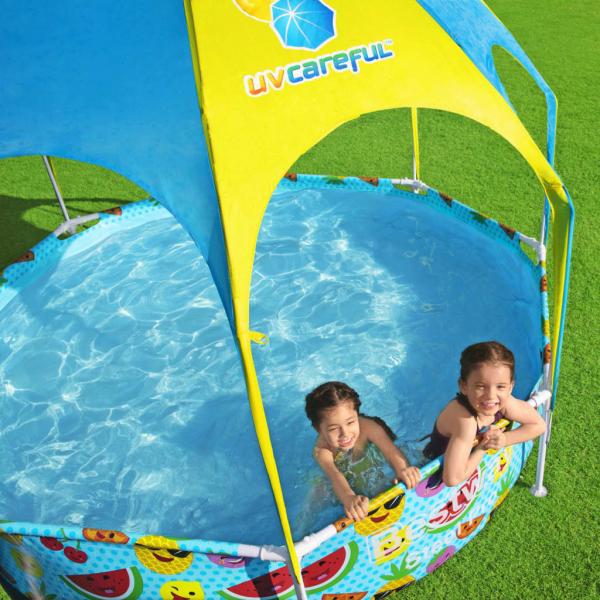 Bestway Steel Pro UV Careful Aufstellpool für Kinder 244x51 cm  