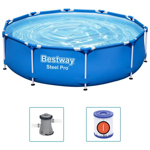 ARDEBO.de - Bestway Steel Pro Swimming-Pool 305x76 cm