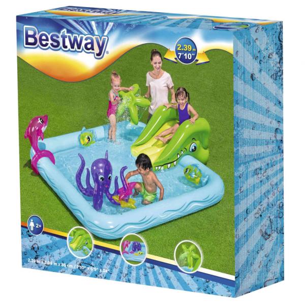 Bestway Fantastisches Aquarium Spielzentrum 239x206x86 cm  