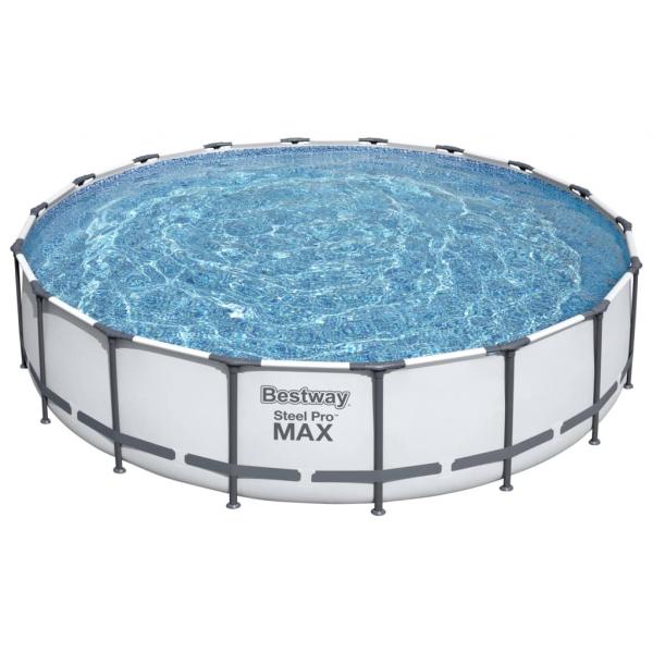 Bestway Steel Pro MAX Stahlrahmen-Pool-Set 549x122 cm