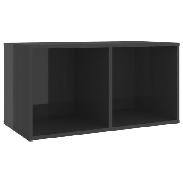 TV-Schrank Hochglanz-Grau 72x35x36,5 cm Holzwerkstoff