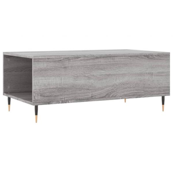 Couchtisch Grau Sonoma 90x50x36,5 cm Holzwerkstoff