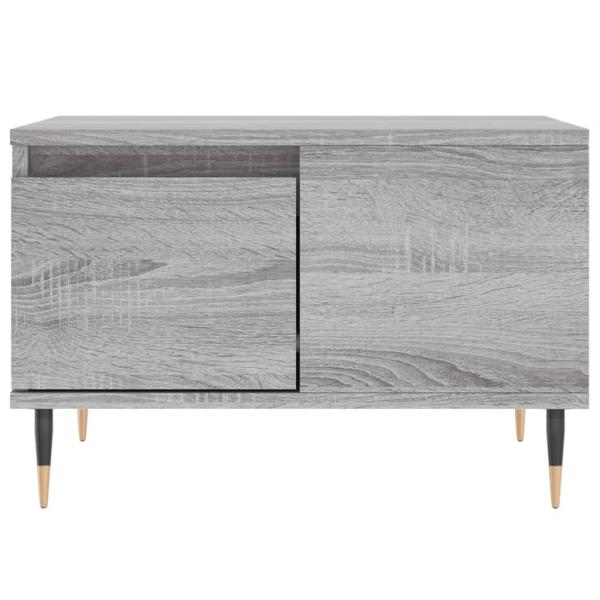 Couchtisch Grau Sonoma 55x55x36,5 cm Holzwerkstoff