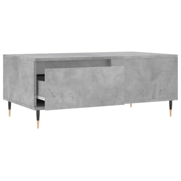 Couchtisch Betongrau 90x50x36,5 cm Holzwerkstoff