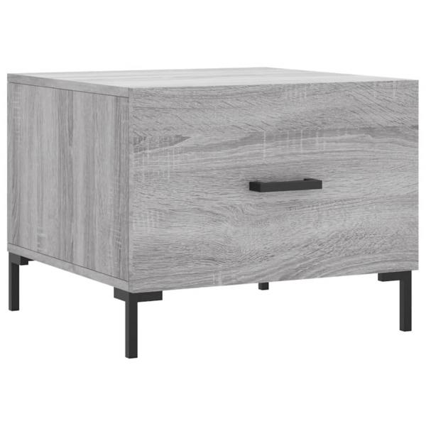 Couchtisch Grau Sonoma 50x50x40 cm Holzwerkstoff