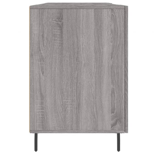 Schreibtisch Grau Sonoma 140x50x75 cm Holzwerkstoff