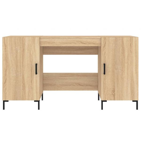 Schreibtisch Sonoma-Eiche 140x50x75 cm Holzwerkstoff