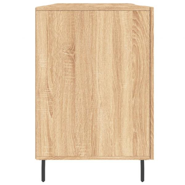 Schreibtisch Sonoma-Eiche 140x50x75 cm Holzwerkstoff