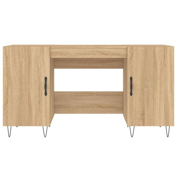 Schreibtisch Sonoma-Eiche 140x50x75 cm Holzwerkstoff