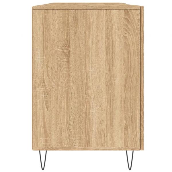 Schreibtisch Sonoma-Eiche 140x50x75 cm Holzwerkstoff