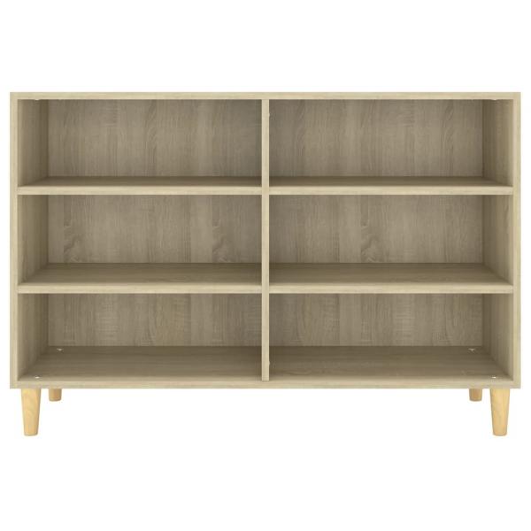 Sideboard Sonoma-Eiche 103,5x35x70 cm Holzwerkstoff