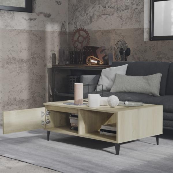 Couchtisch Sonoma-Eiche 90x60x35 cm Holzwerkstoff