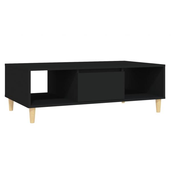 Couchtisch Schwarz 103,5x60x35 cm Holzwerkstoff