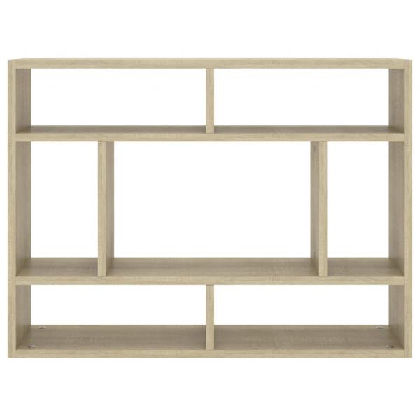 Wandregal Sonoma-Eiche 75x16x55 cm Holzwerkstoff