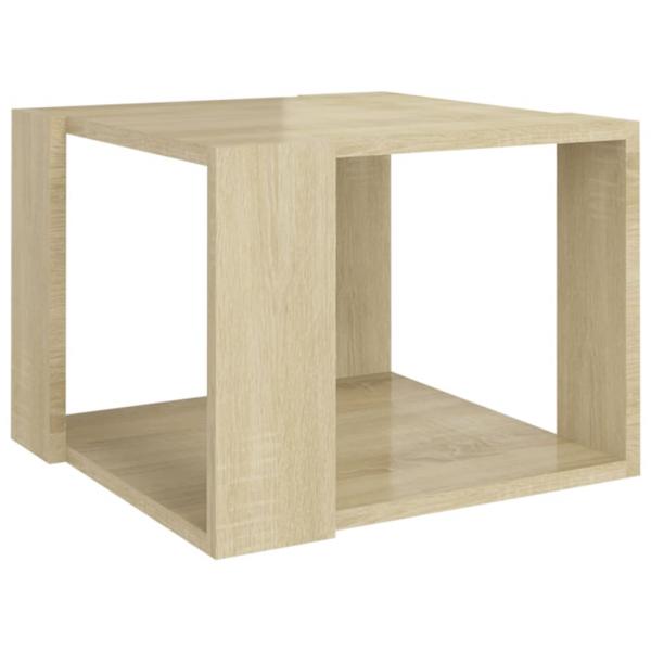 Couchtisch Sonoma-Eiche 40x40x30 cm Holzwerkstoff