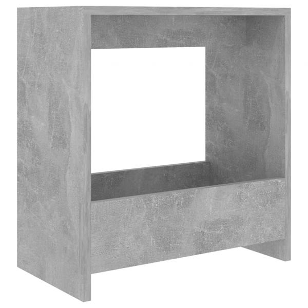 Beistelltisch Betongrau 50x26x50 cm Holzwerkstoff