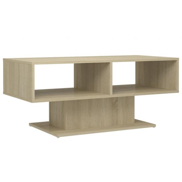 Couchtisch Sonoma-Eiche 103,5x50x44,5 cm Holzwerkstoff