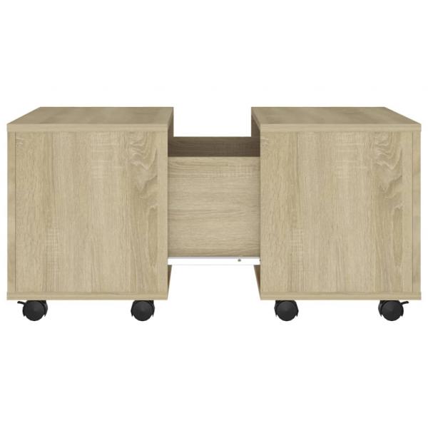 Couchtisch Sonoma-Eiche 60x60x38 cm Holzwerkstoff