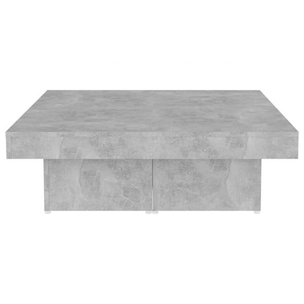 Couchtisch Betongrau 90x90x28 cm Holzwerkstoff