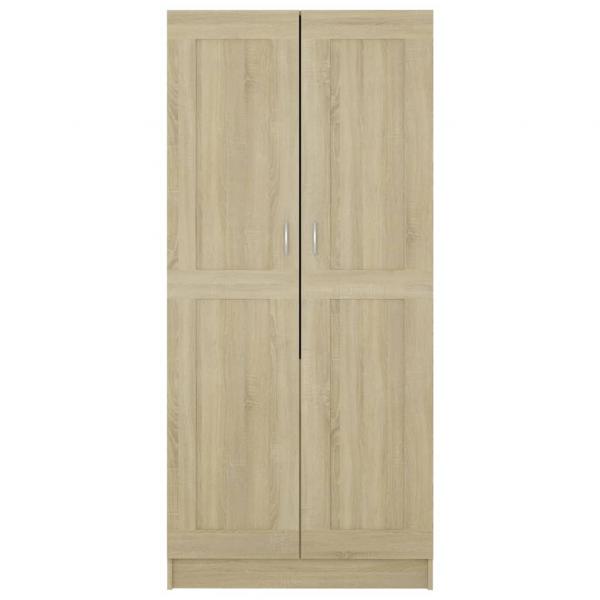 Kleiderschrank Sonoma-Eiche 82,5x51,5x180 cm Holzwerkstoff