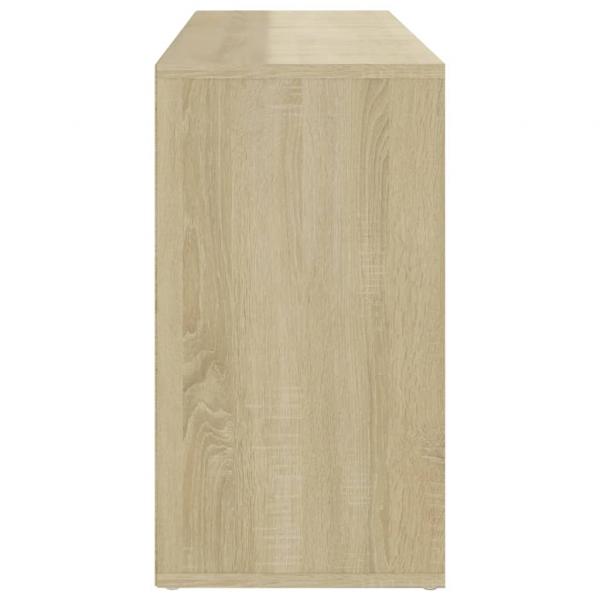 Schuhbank Sonoma-Eiche 103x30x54,5 cm Holzwerkstoff