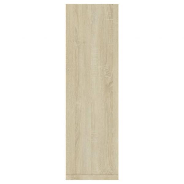 Wandregale 2 Stk. Sonoma-Eiche 50x15x50 cm Holzwerkstoff