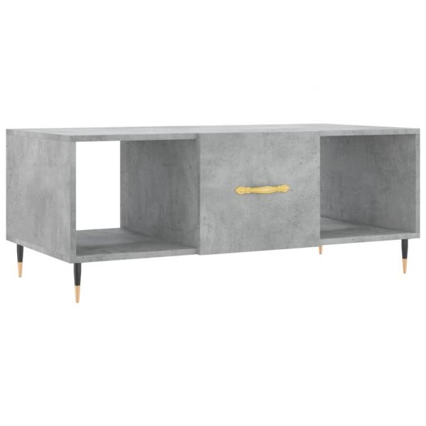 Couchtisch Betongrau 102x50x40 cm Holzwerkstoff