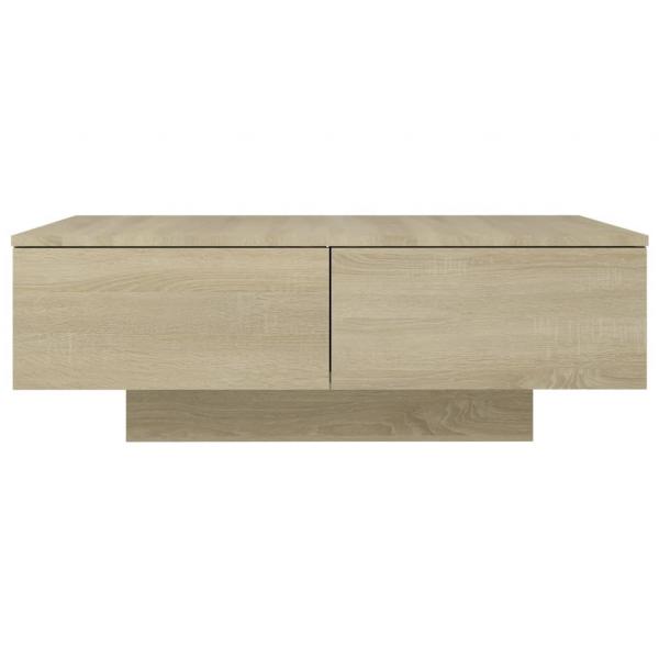 Couchtisch Sonoma-Eiche 90x60x31 cm Holzwerkstoff